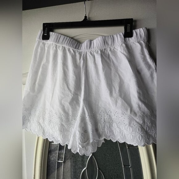 Calypso St. Barth White Puff Sleeve Sleep Short Set - Picture 5 of 7